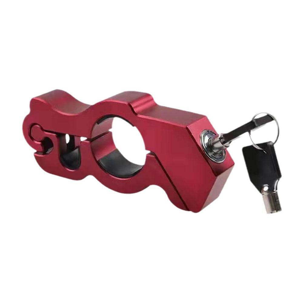 Motorbike Handlebar Throttle Grip Safety Lock Bike  Scooter Anti-Theft Brake