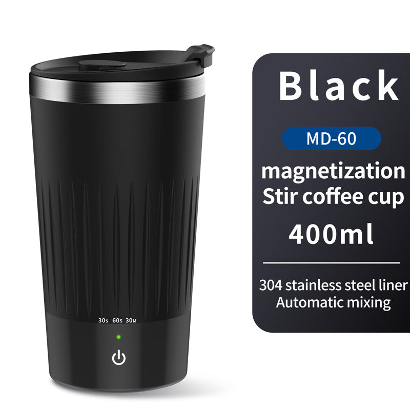 400ml Self Stirring Mug – Auto Mixing Electric Cup for Coffee, Tea, Protein Shakes & Beer