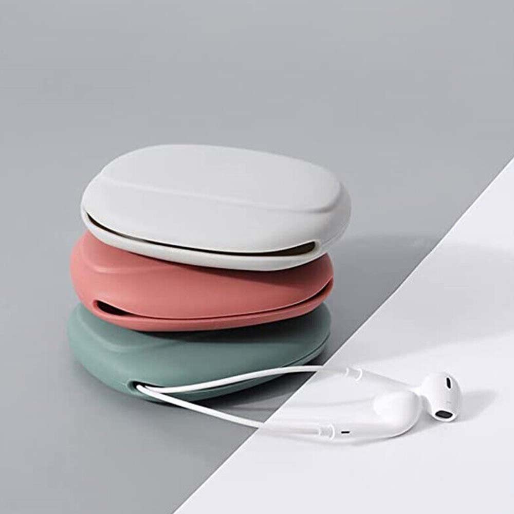 Portable Bag Charging Cable Silicone Data Cable Earphone Storage Box