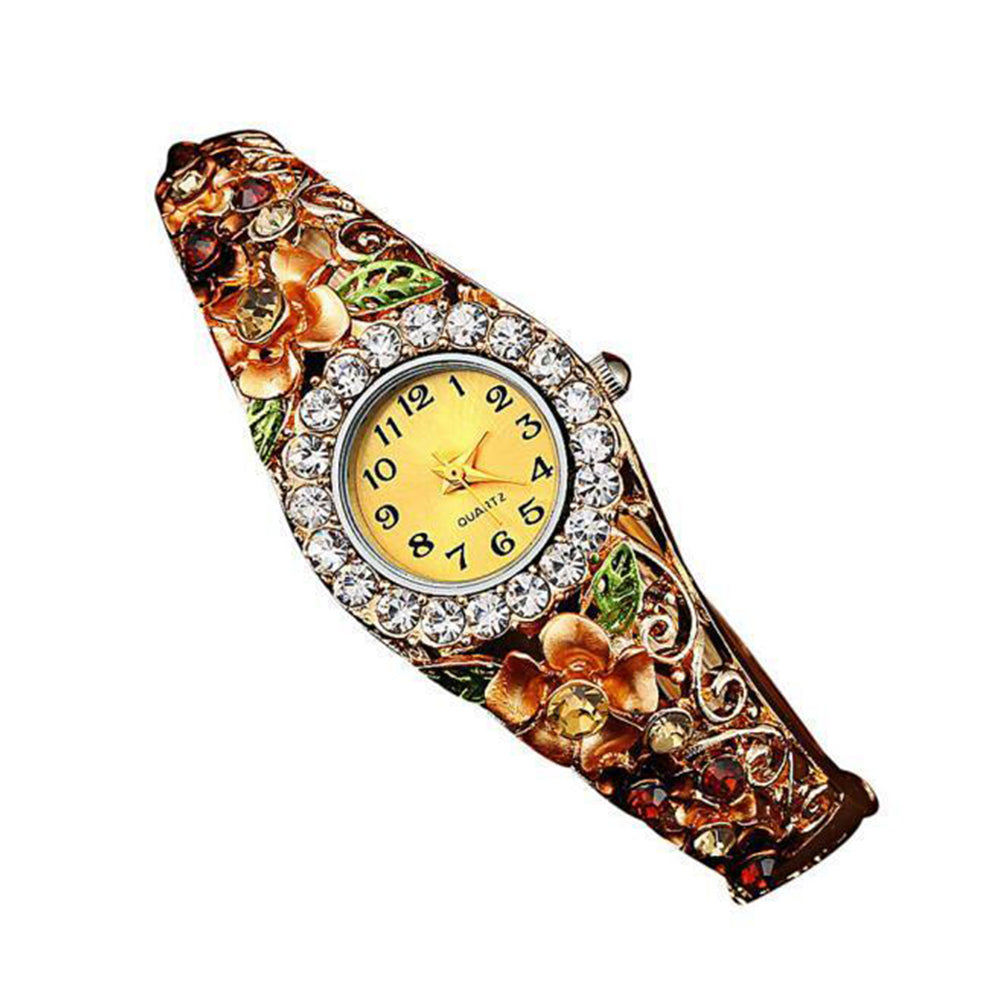 Women's Fashion Luxury Rhinestone Bracelet Watch Ladies Analog Wrist Watches