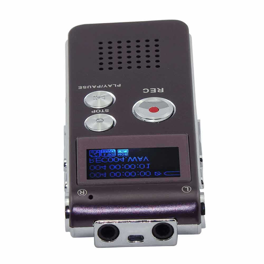 8GB Rechargeable Digital Audio/Sound/Voice Recorder Dictaphone MP3 Player RT
