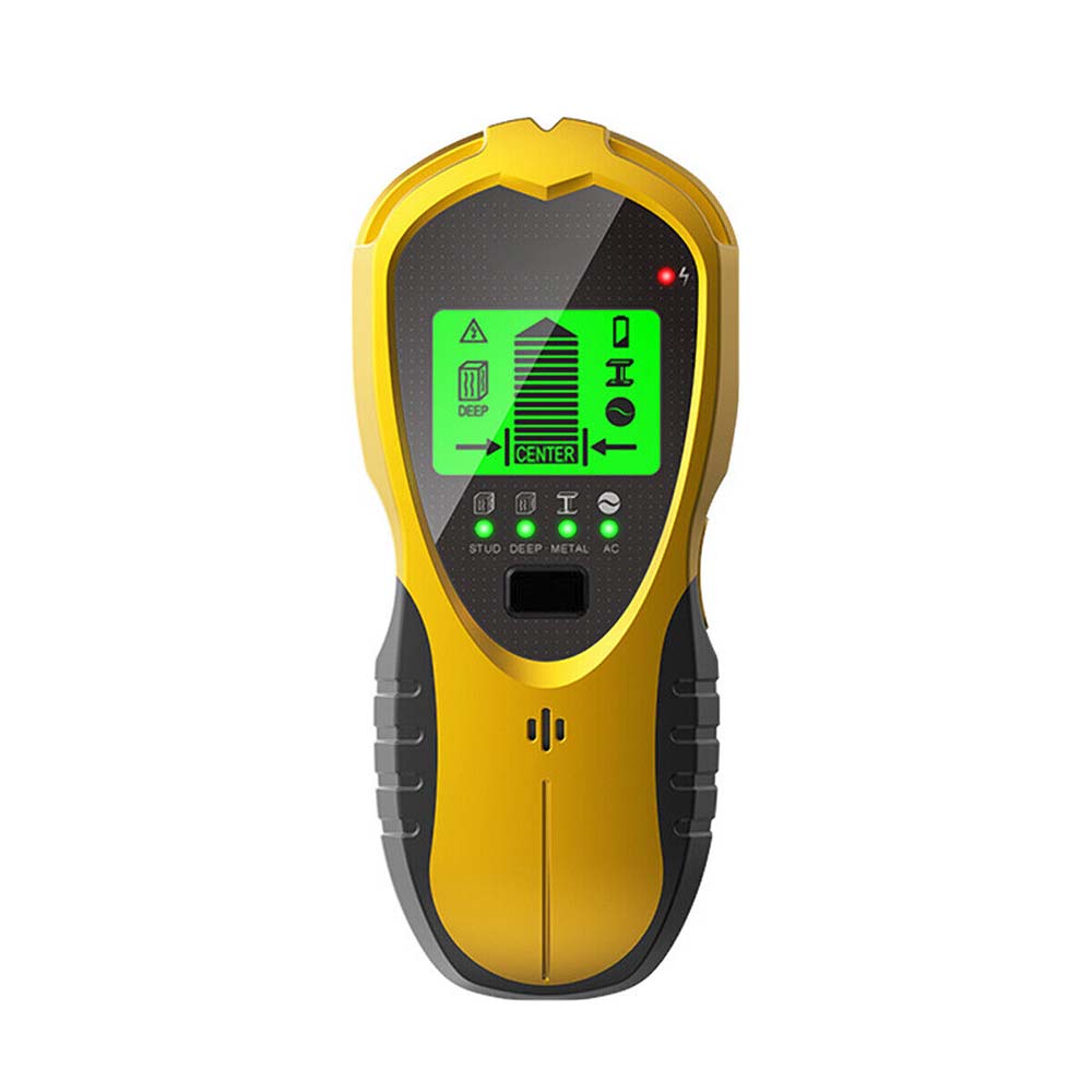 5 in 1 LCD Stud Finder Pipe Sensor Metals Wire Detector Electric Wall Scanner