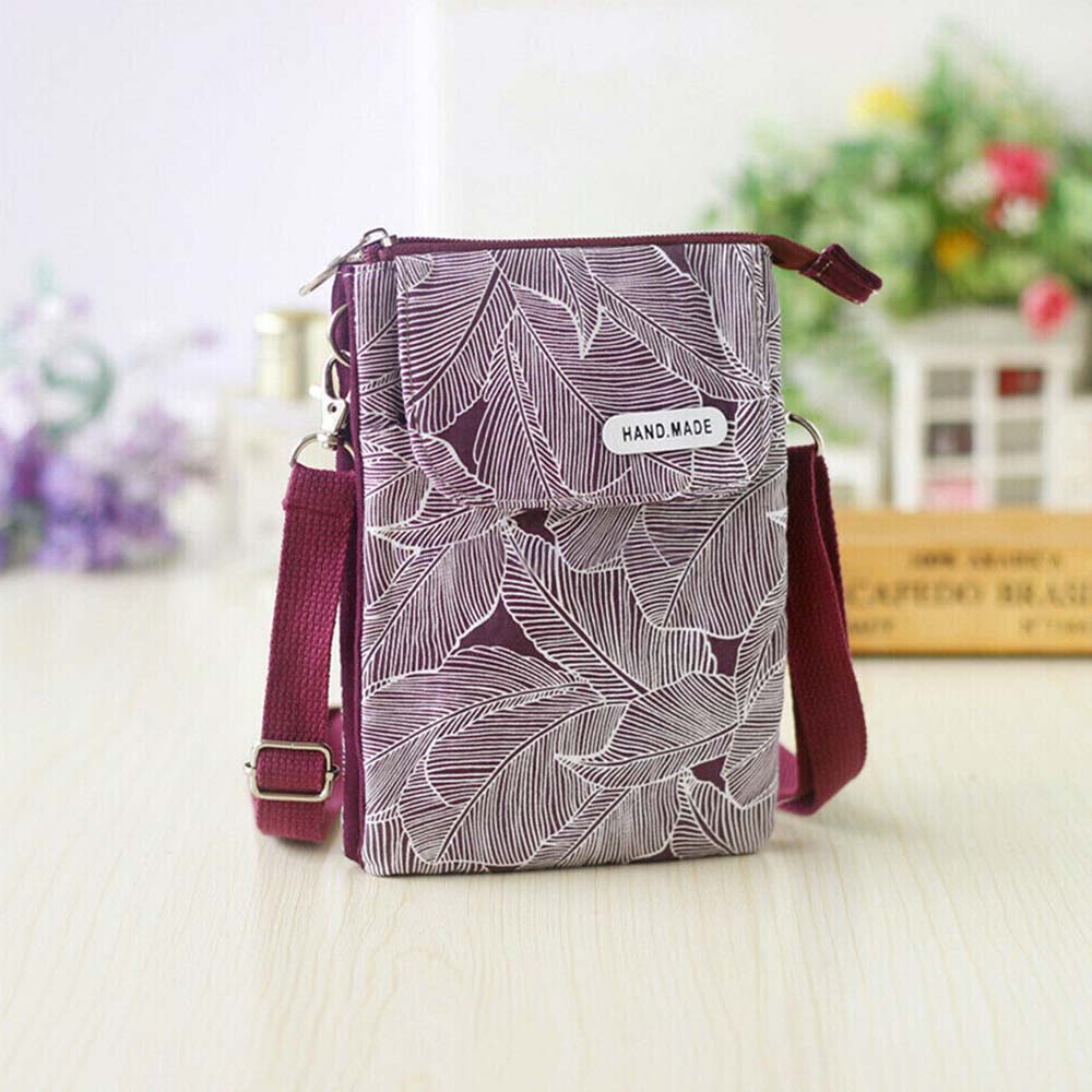 Women Small Cross body Cell Phone Cases Craft Shoulder Bag Pouch Handbag Wallet