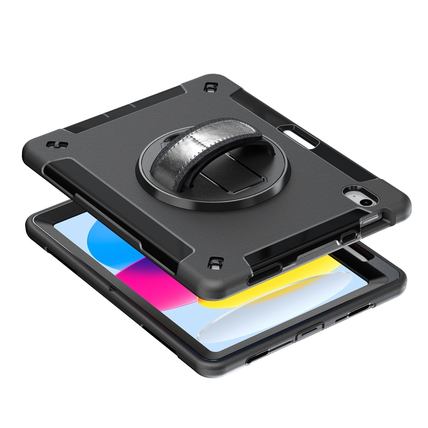 Rugged Case with Pen Holder Screen-Less for Galaxy Tab Active3/5 (8")  Generic