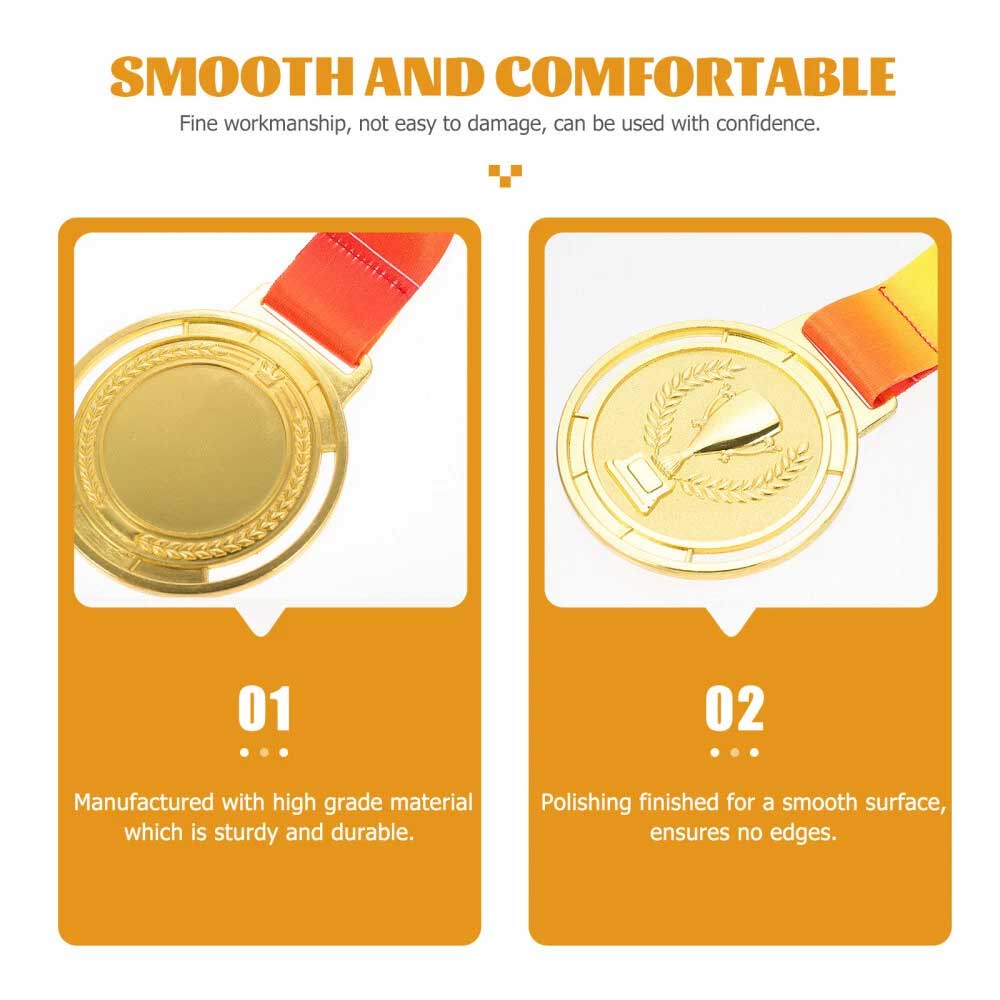 3 Pcs Medals and Student Child for Children's Day Sports Day Gymnastics Gift