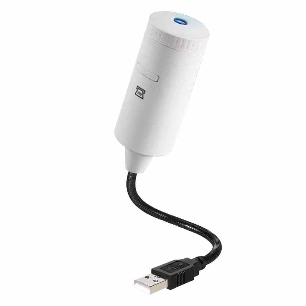 Rotating Galaxy Projector Lamp – USB Starry Sky Light for Car & Home Atmosphere