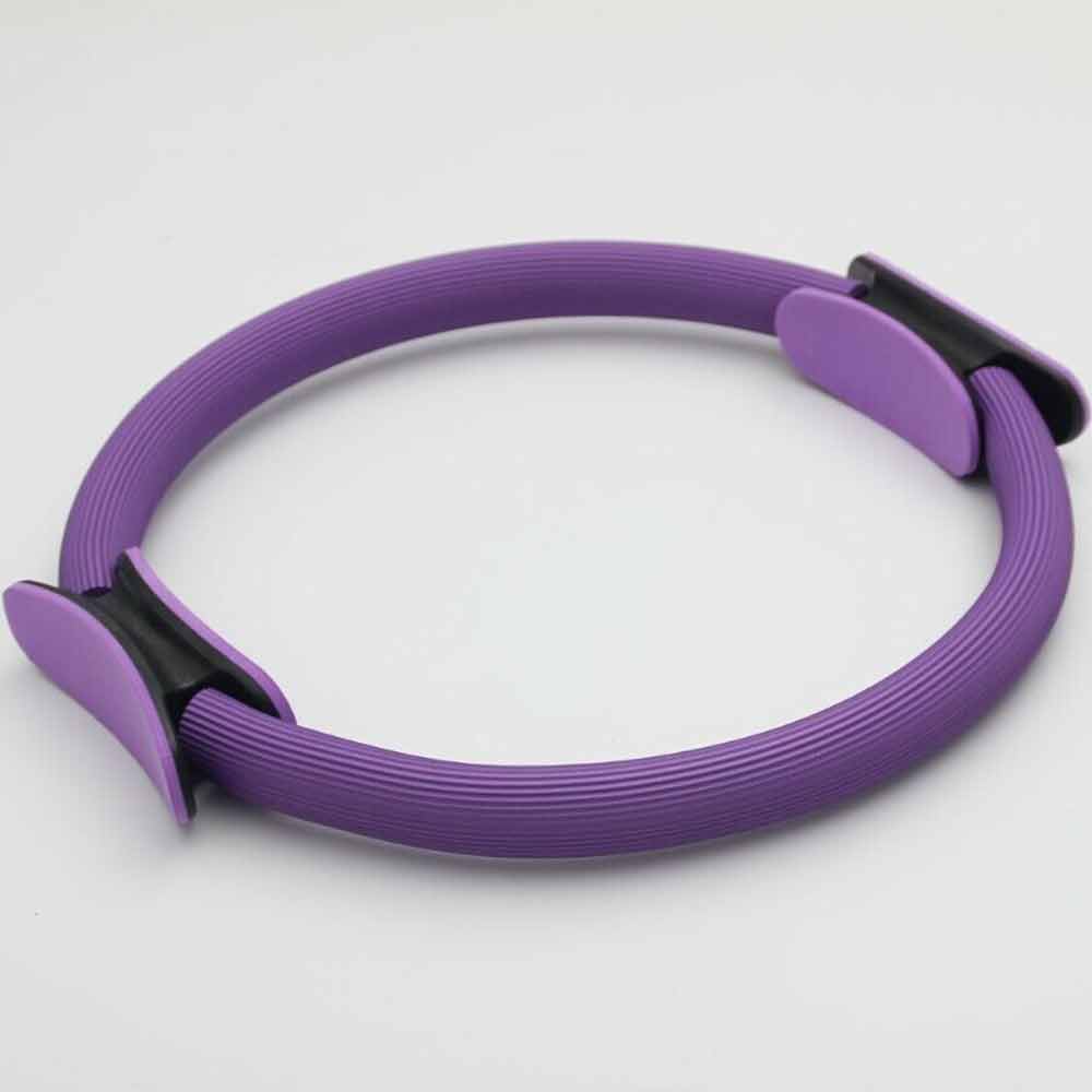 Pilates Ring Exercise Resistance Yoga Gym Rings Fitness Magic Circle Foam Grip
