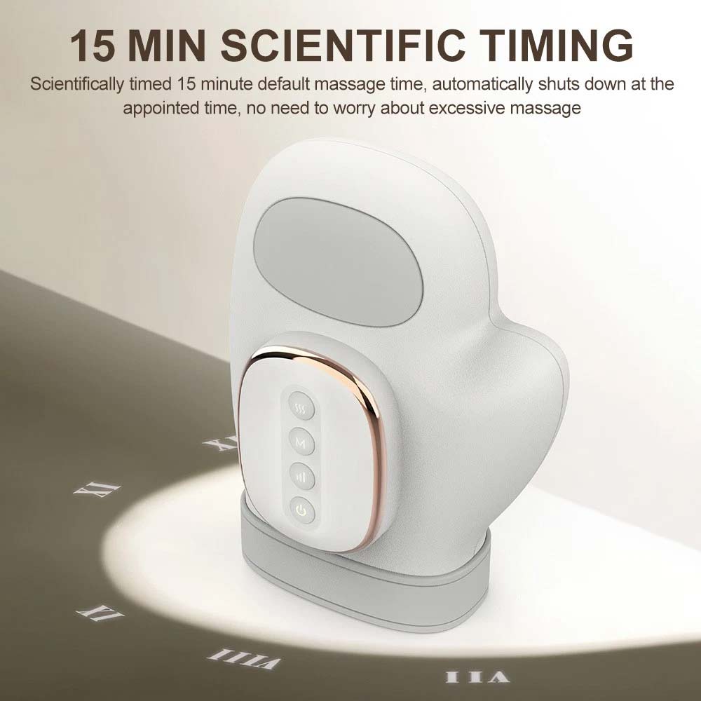 Cordless Hand Massager with Heat & Compression - for Arthritis & Carpal Tunnel