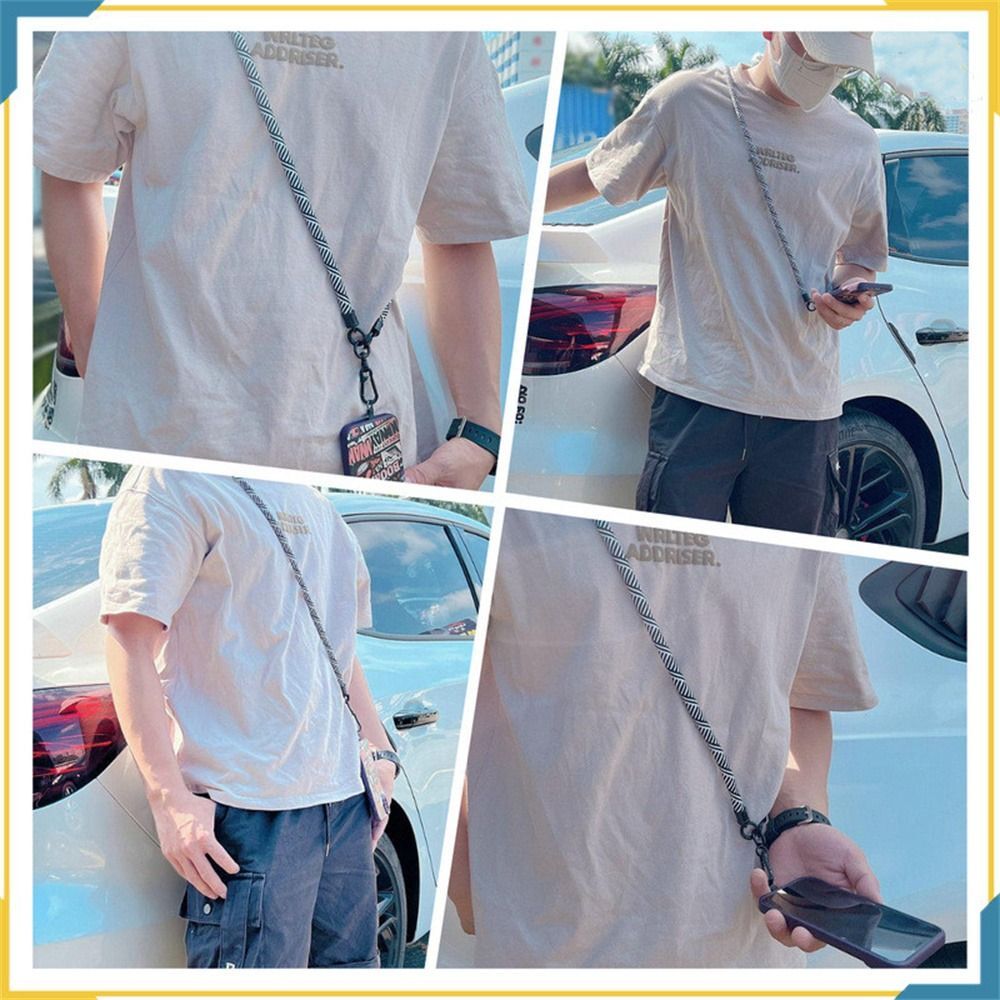 Adjustable Crossbody Phone Lanyard Hanging Phone Neck Strap Mobile Phone Strap