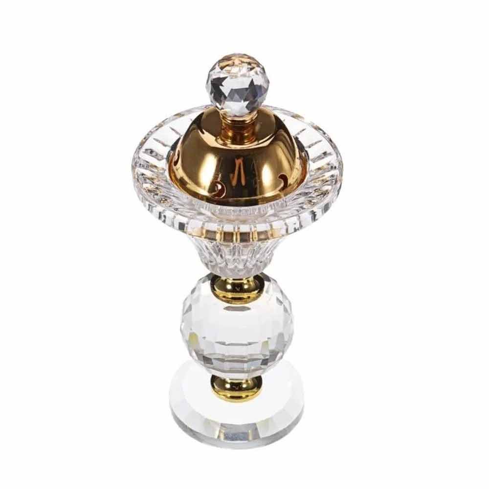 Glass Bakhoor Burner Arabian Incense Traditional Mabkhara Oud Burner Decor Gift