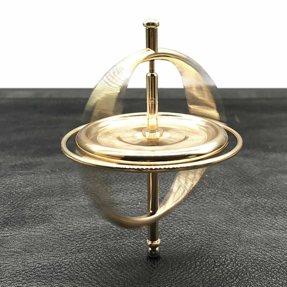 Metal Gyroscope Educational Gyro Relief Pressure Relieve Gift Traditional Stress