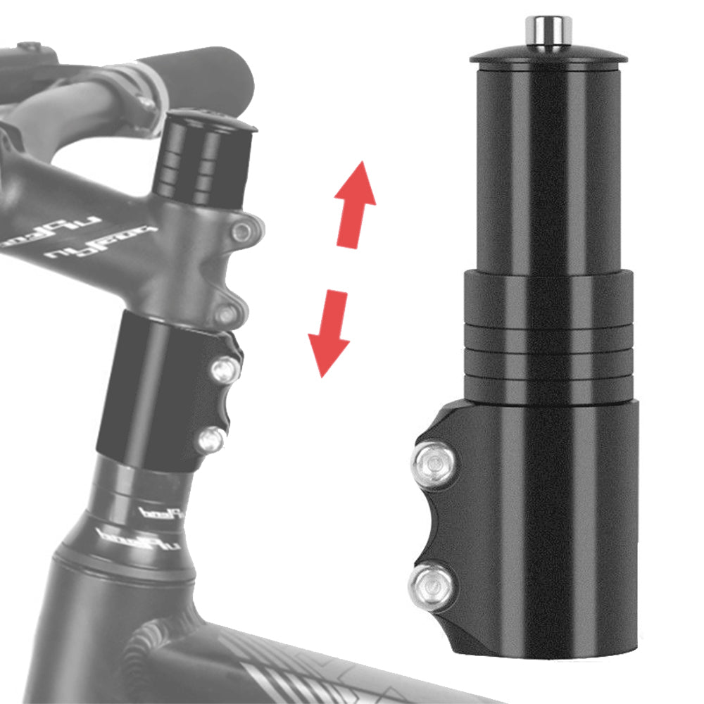 Bicycle Handlebar Fork Stem Extender Riser Head Up Adapter Adjustable 13cm