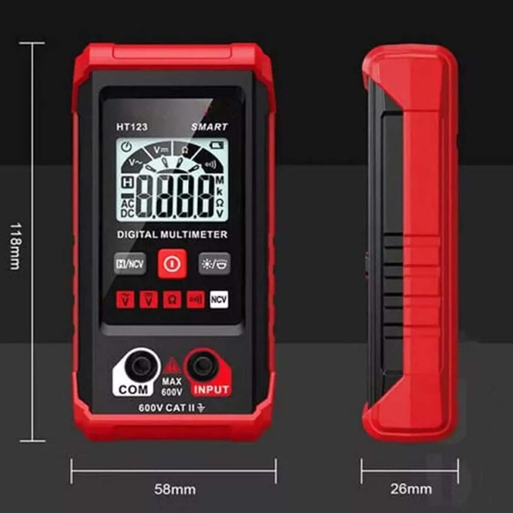 Digital Multimeter, Auto-Ranging Voltmeter,Tm-510 4000 Counts,Smart Measurement