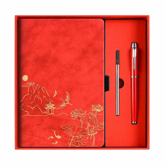 Notebook Gift Box Set – A5 Lined Journal Diary Notes for School Home Office