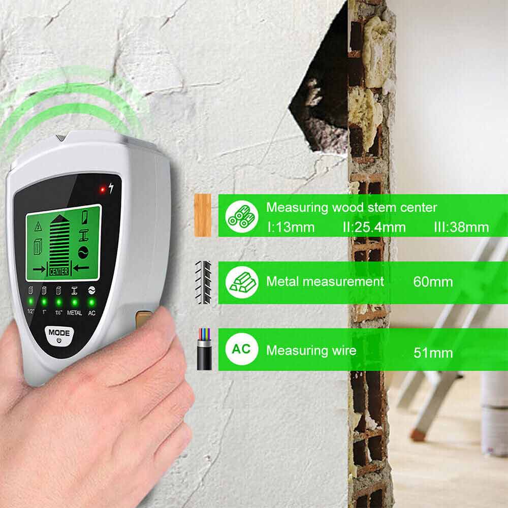 Wall Detector Edge 5 in 1 Stud Finder Electronic Stud Sensor Beam Joist Finder