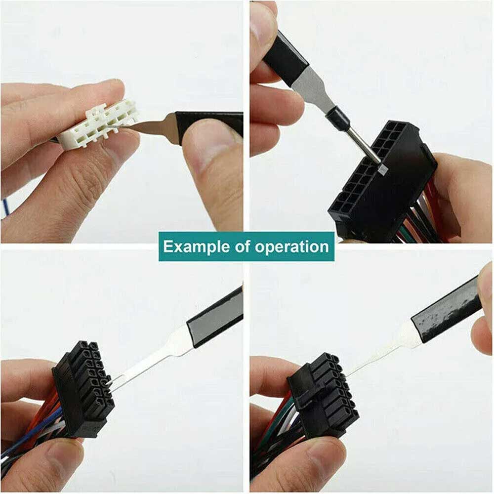 70Pcs Set Pin Ejector Wire Kit Extractor Auto Terminal Removal Connector Tool