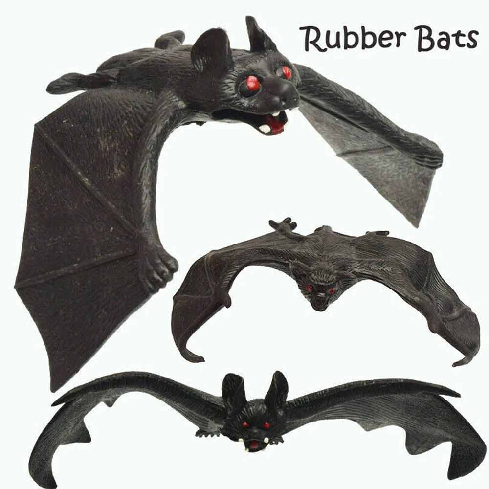 Halloween Hanging Bats – 24cm Party Decoration, Trick Toy Gags Joke Pendant