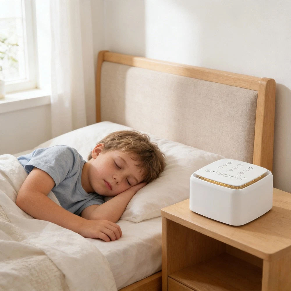 White Noise Machine – 30 Soothing Sounds, Rain Nature Therapy, Sleep Aid with Timer