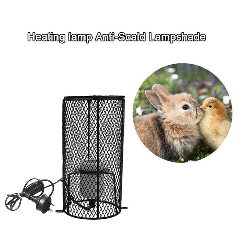 200W Reptile Ceramic Heat E27 Lamp Holder Light Bulb Switch Cage Pet Brooder
