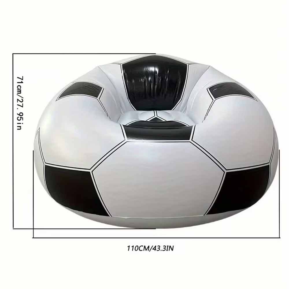 Inflatable Football Sofa – PVC Waterproof Inflatable Chair for Indoor & Outdoor Use
