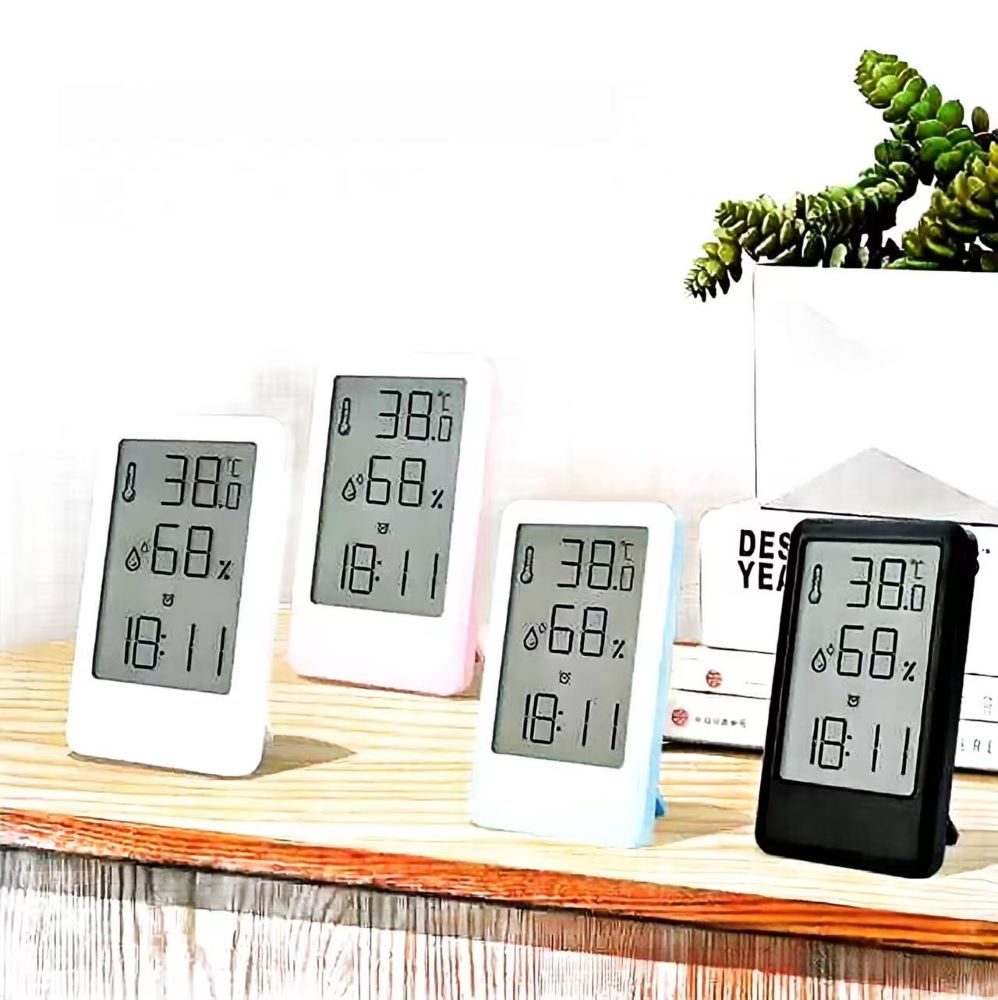 Multifunctional Electronic Alarm Clock – Indoor Digital Thermometer & Hygrometer