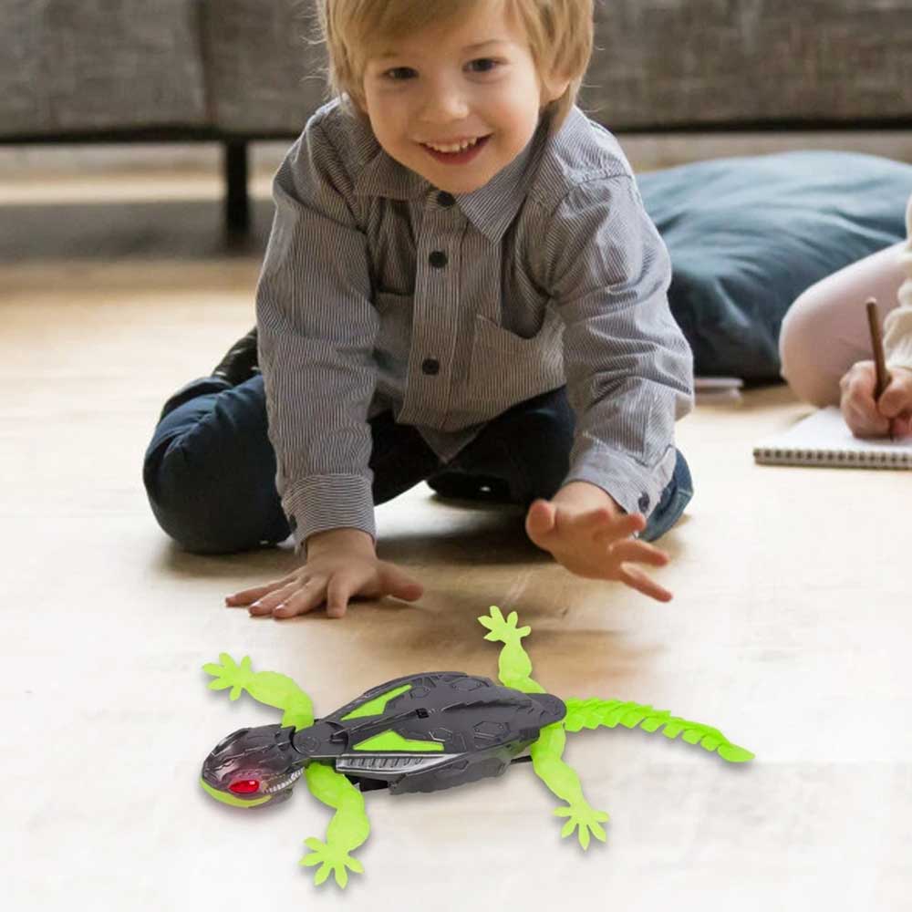 Wall Climbing Gecko Robot - Rechargeable Remote Control Toy for Ages 4+