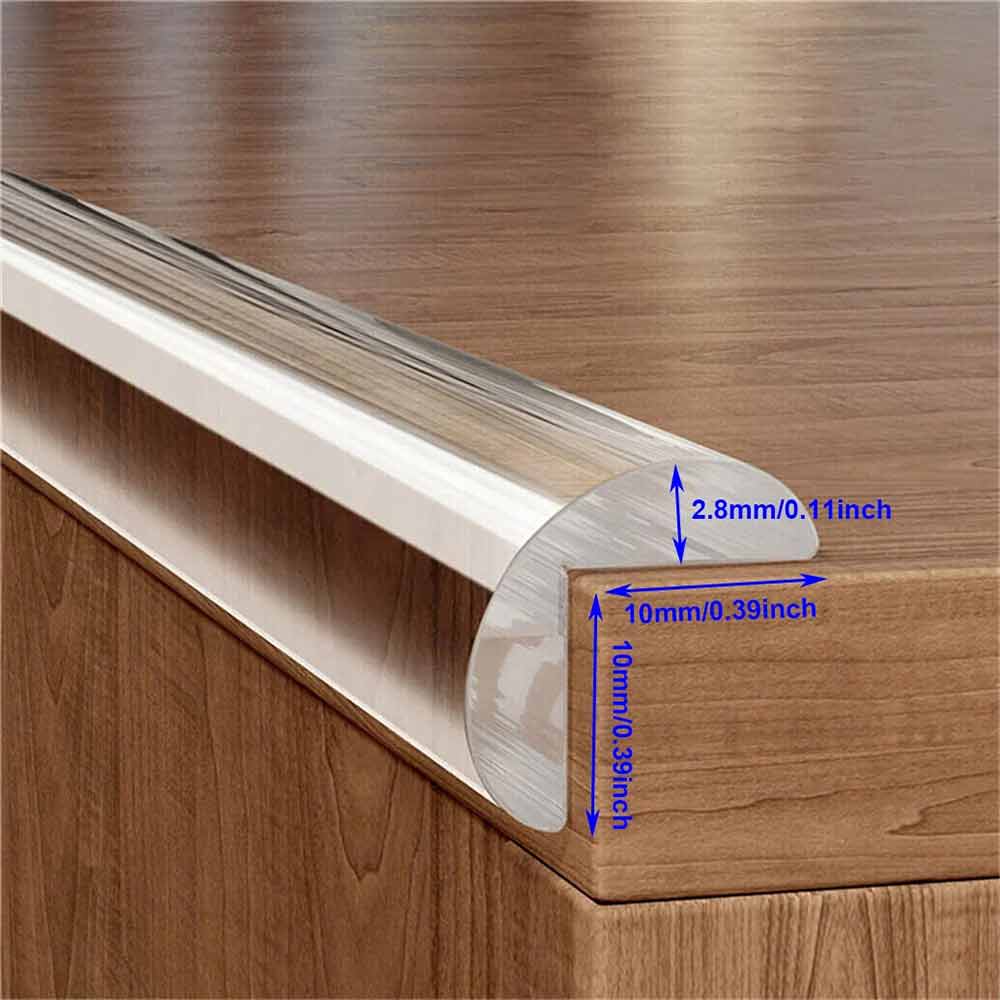 5M Corner Edge Guard – Table Safety Protector Strip, Cushion Foam Bumper 10mm