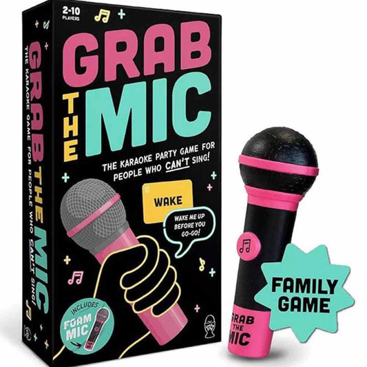 Grab The Mic Lucky Egg Exciting Grab The Mic Family Game 4 People Who Can't Sing
