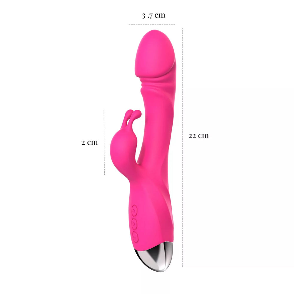 Rabbit Vibrator Sex Toys Strong Vibrating G Spot Stimulator Dildo for Women