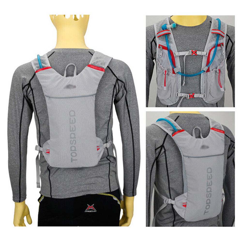 Running Cycling Vest Backpack Outdoor Sport Camping Water Bag Hydration
