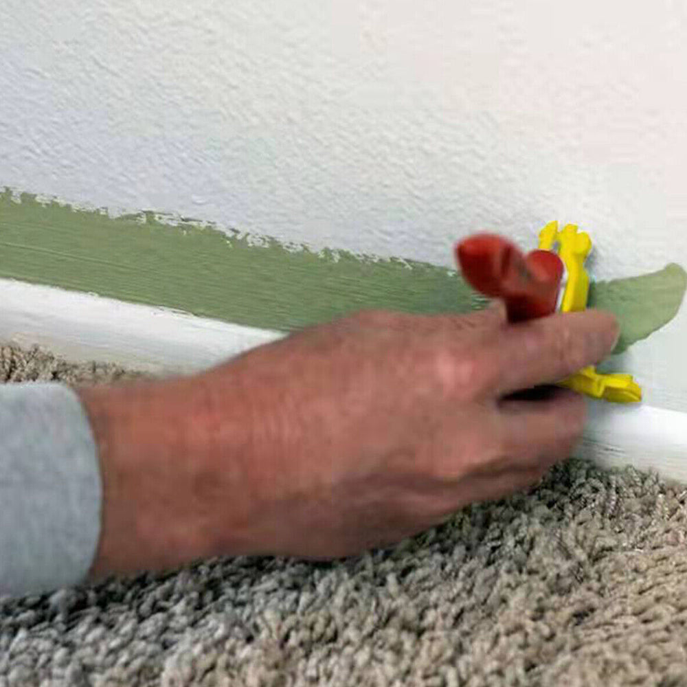 Paint Edger Brush Tool Handheld Paint Brush Kit Indoor Outdoor for Wall Ceiling