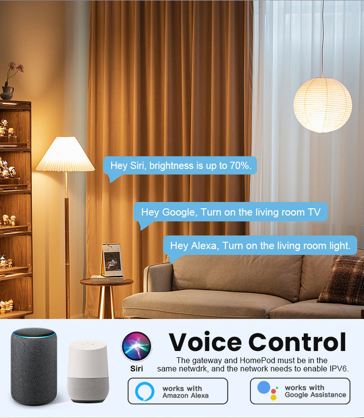Matter Smart Home Hub – Wired Multi-Mode Gateway for Zigbee & IoT
