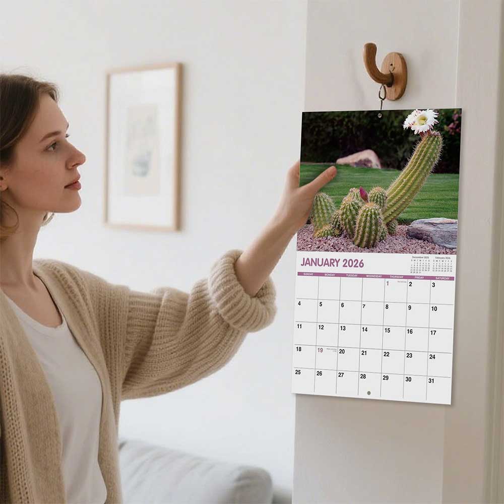 2026 Nature's D*ck Pics Wall Calendar - Funny Gag Gift with Monthly View