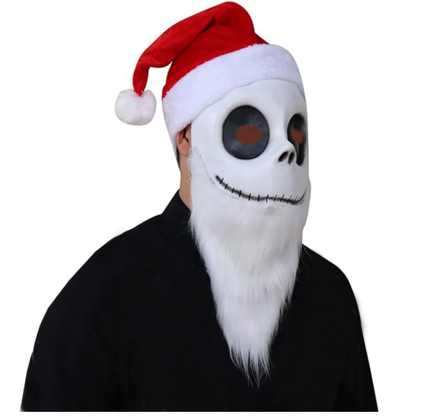Halloween Adult Men Jack Skellington The Nightmare Before Christmas Mask