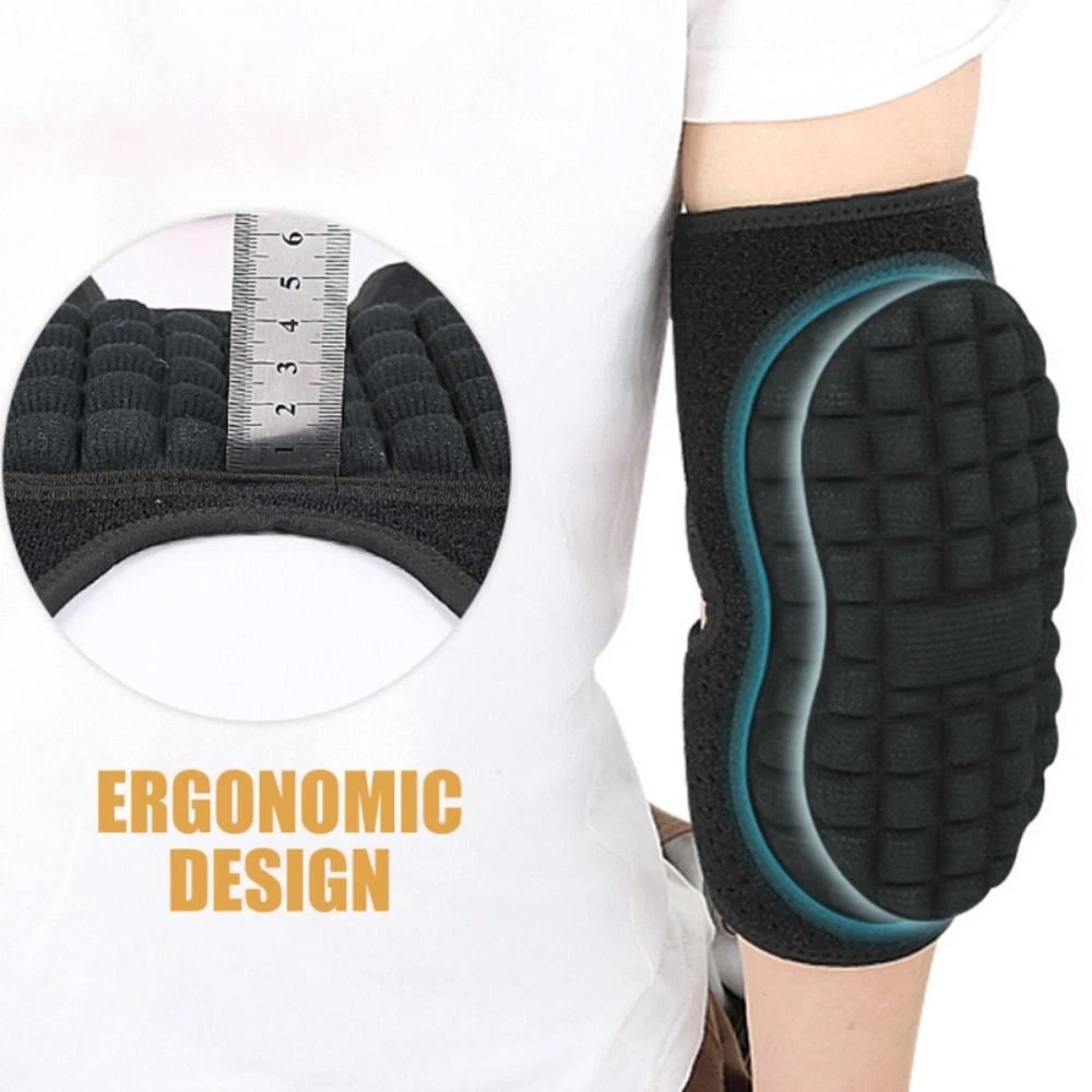 1x Elbow Brace Pad – Thicken Flexible Support, Crashproof Lightweight 28x20cm