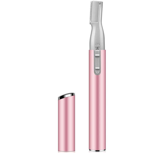 Electric Eyebrow Trimmer & Facial Hair Remover - Portable Shaver for Women