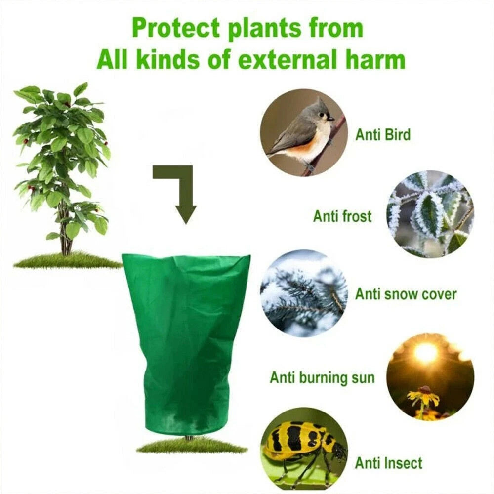 60GSM Frost Protection Bag For Plants Fleece Winter Jacket Garden Plant Cover