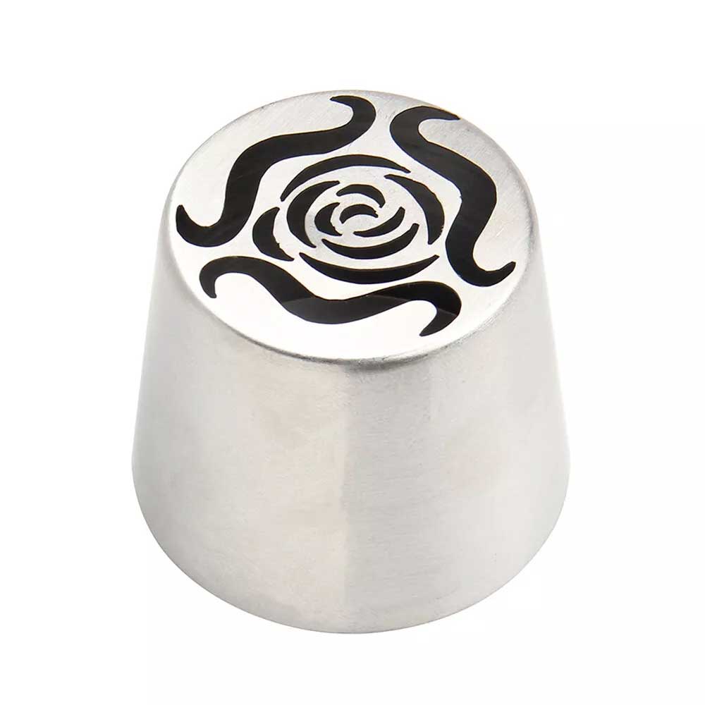 Stainless Steel XL Rosebuds Russian Flower Icing Tip Pastry Piping Nozzle DIY