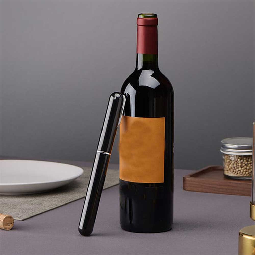 Wine Air Pressure Pump Bottle Opener Pen-shaped Corkscrew,Easy Cork Remover Tool