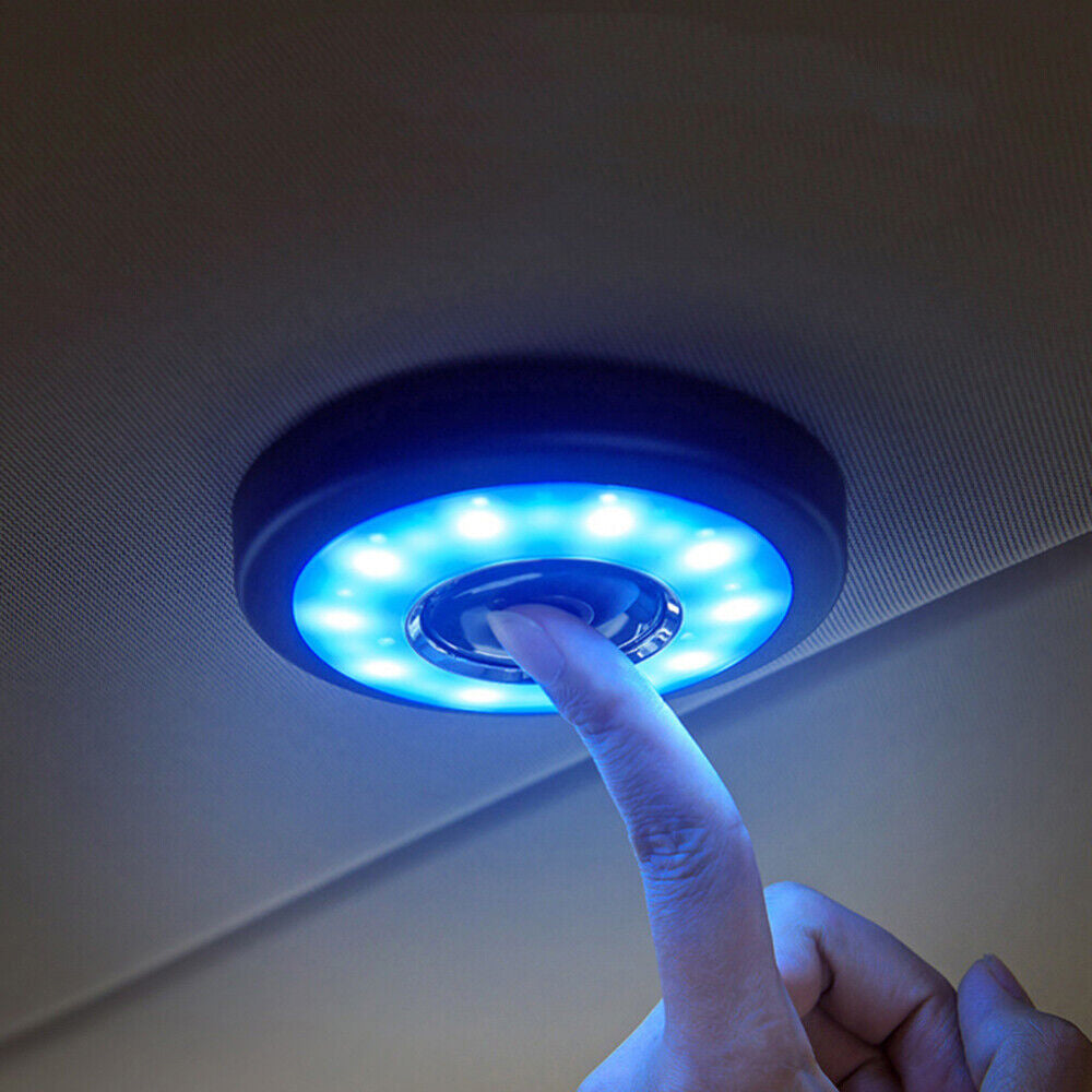 USB Rechargeable Car Interior LED Dome Roof Ceiling Light Reading Lamp Magnetic