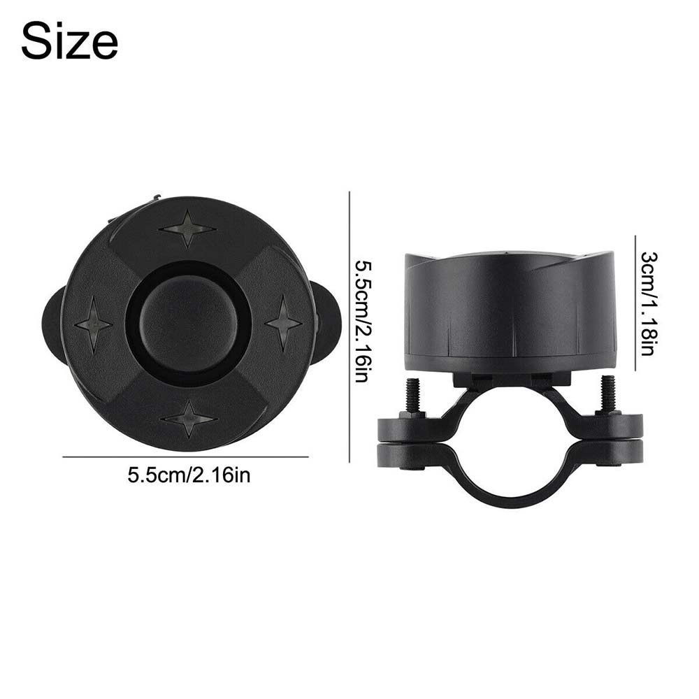 USB Rechargeable Wireless Anti-Theft Motorcycle Bike Security Alarm Remote