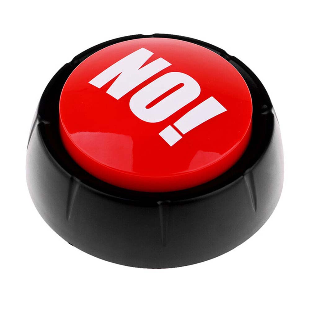 Bullshit No Sorry Yes Sound Talking Button Home Party Funny Gag Toy AU