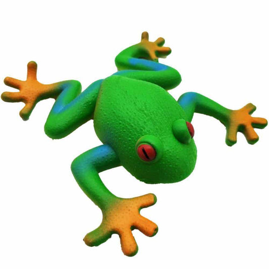 Frog Model Tricky Toy Soft Rubber Fake Frog Simulation Decompress Frog Toys