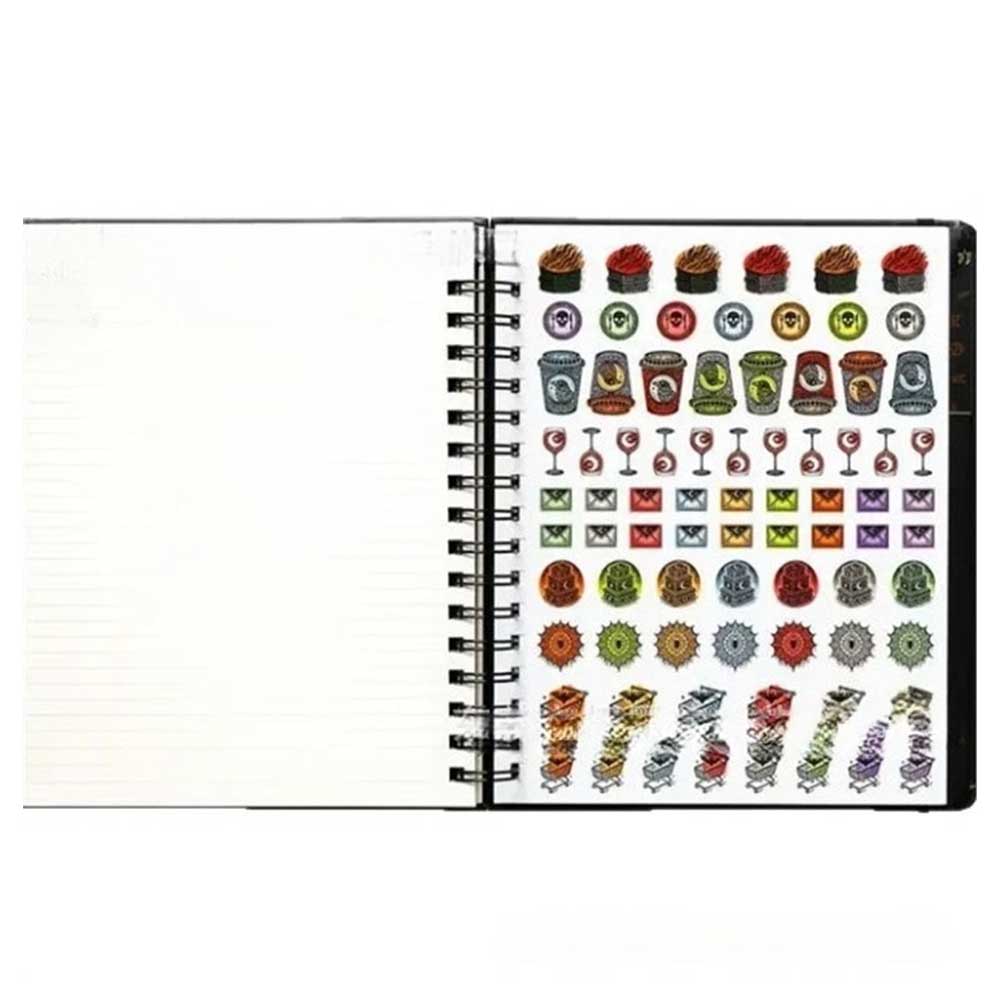 Waiting for the Night 2026 Weekly Planner - Spiral Bound Gothic Diary Notebook