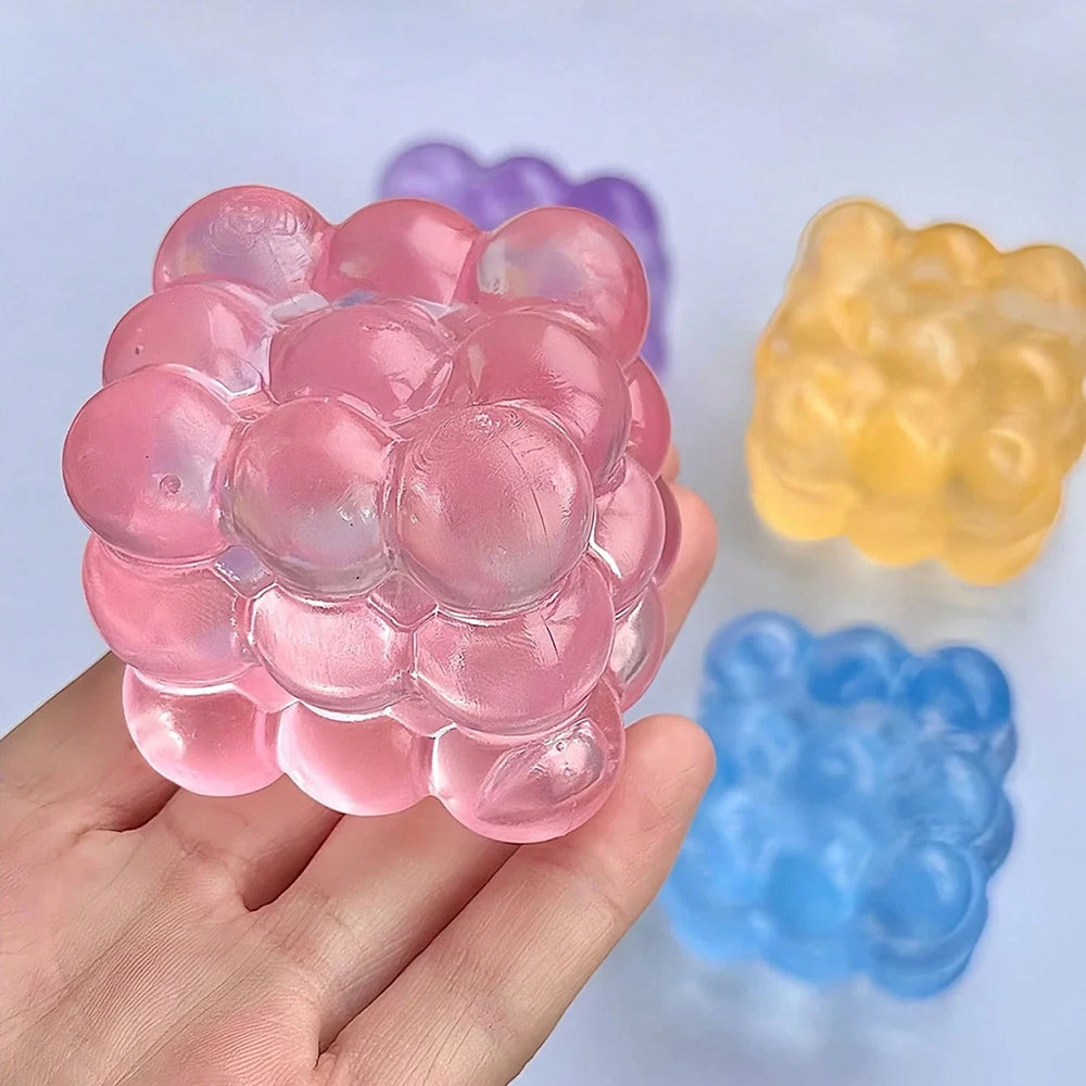 Novelty Squishy Cube – Malt Slow Rebound Stress Relief Squeeze Toy
