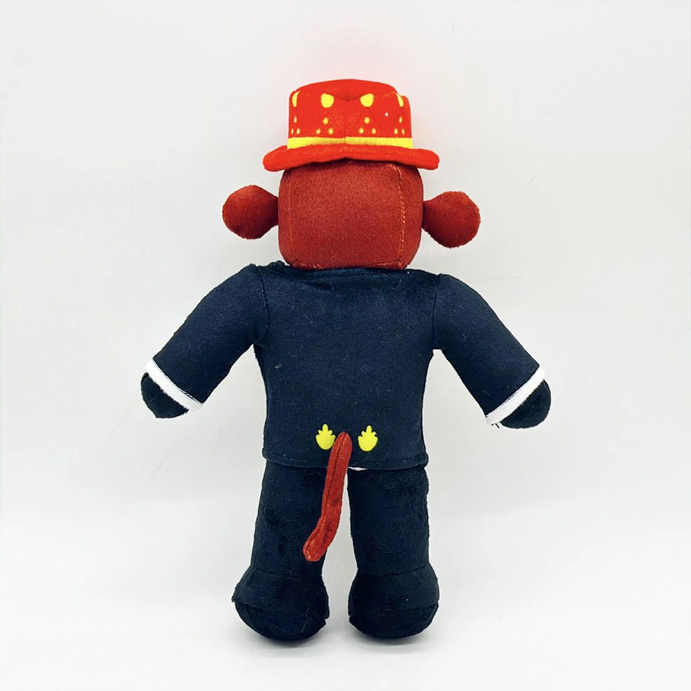 Steal A Brainrot Monkey Plush Toy Funny Cartoon Stuffed Animal Doll Plush for Play & Display