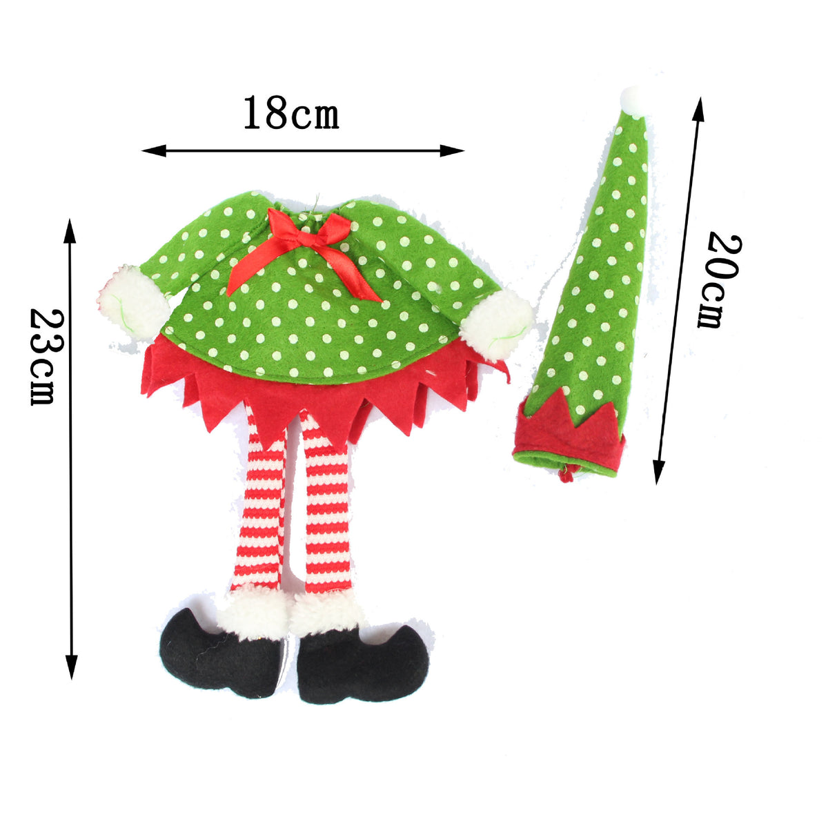 4PCS Christmas Bottle Toppers – Santa Hat Wine Covers for Holiday Table Decor