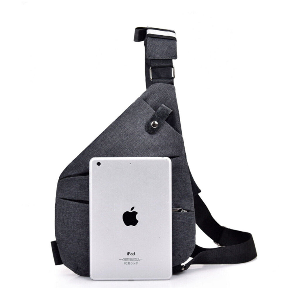 MensWaterproof Bag Personal Anti Theft Shoulder Pocket Portable Chest BagsTravel
