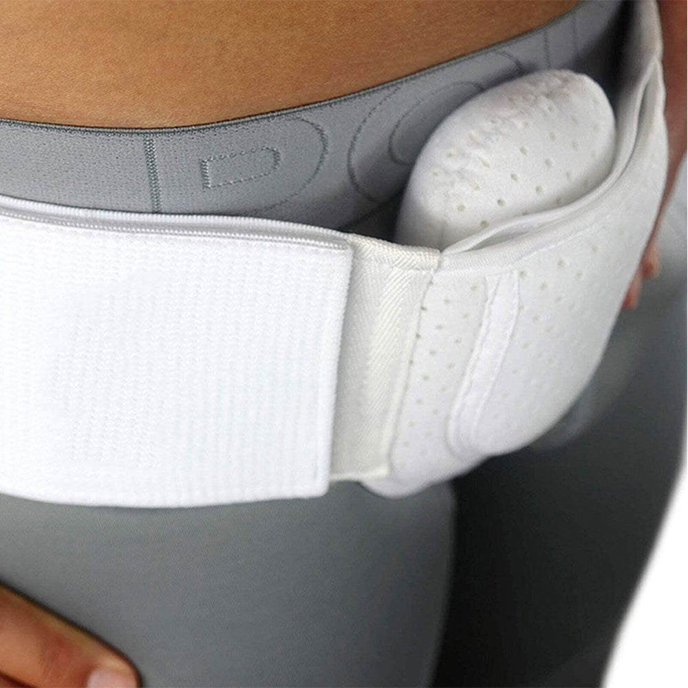 Mens Hernia Support Belt Sports Inguinal Groin Hernia Pain Relief Truss Brace