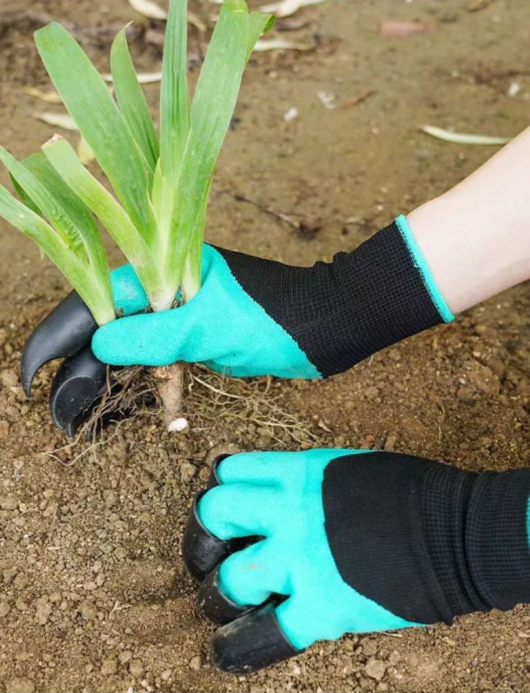 Gardening Gloves with Claws – Anti-Slip Waterproof Wear Resistant for Planting
